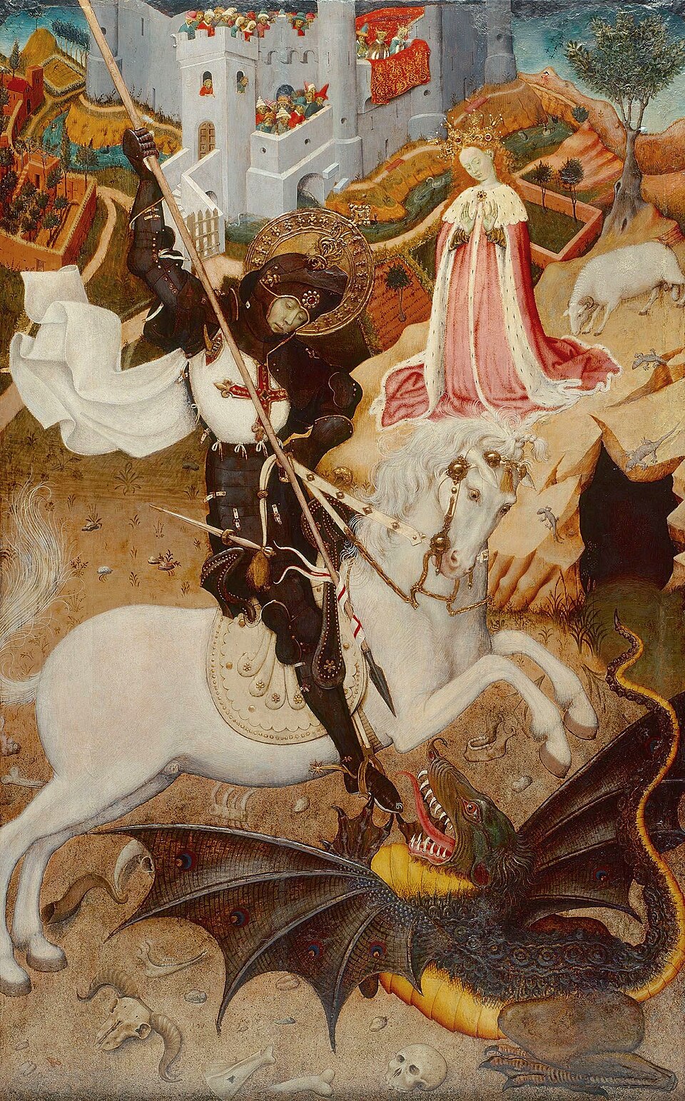 Depiction of St George the Trophy-bearer