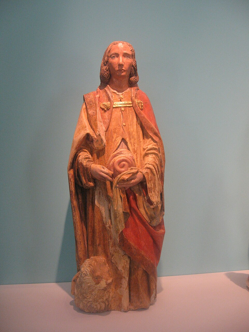 Depiction of Martyr Mamas of Caesarea in Cappadocia